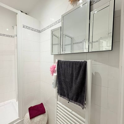 Rent of a 2-room apartment with a balcony and tower view, 48 m², Paris, France